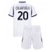 Inter Milan Hakan Calhanoglu #20 Dětské Oblečení Venkovní Dres 2026-27 Krátkým Rukávem (+ trenýrky) Inter Milan Hakan Calhanoglu #20 Dětské Oblečení Venkovní Dres 2026-27 Krátkým Rukávem (+ trenýrky)